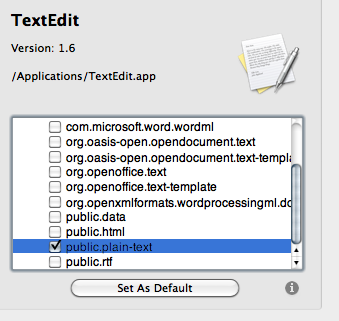 plaintext editor for mac